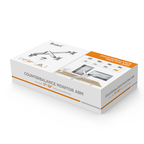 デュアルモニターエコノミカルスプリングアシストモニターアーム LDT63-C024 ほとんどの17"-32"モニター用 from china(chinese)