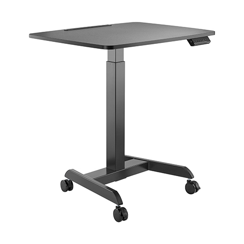 Electric Height Adjustable Workstation with Casters FWS08-3 Space-Saving Solution for an Active Work Style from china(chinese)