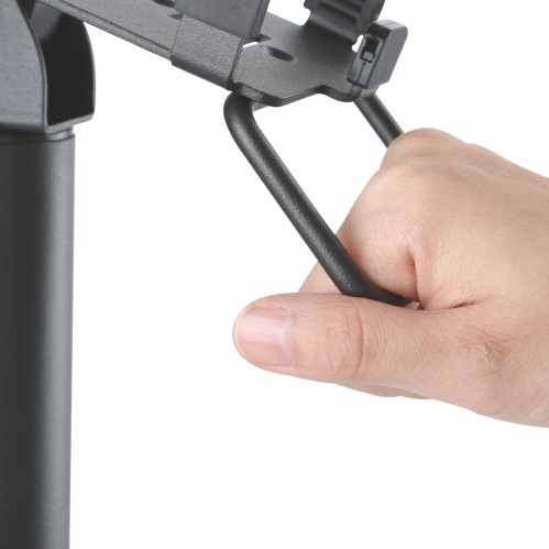 Swivel & Tilt Credit Card Terminal Stand for VeriFone VX 520 PTS-03 Securely and Invisibly Holds the Terminal in Place with Lockable Latch from china(chinese)