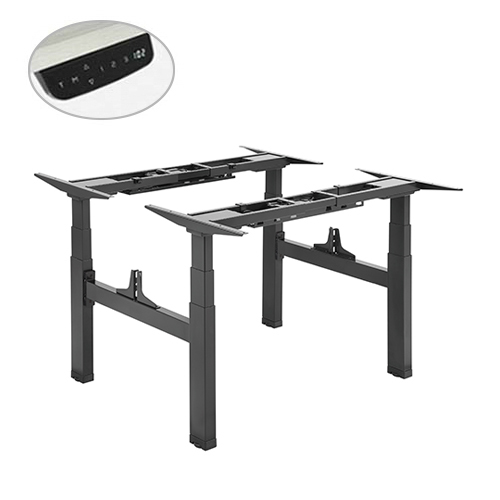 Quad Motor Back-to-Back Electric Sit-Stand Desk (Standard) M06-43D Design for Upgraded Lifting Experience! from china(chinese)
