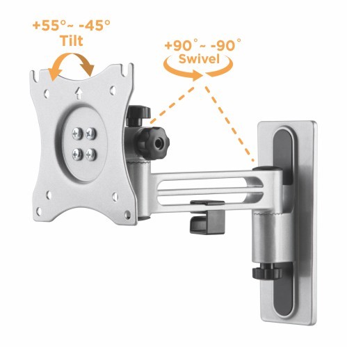 Lockable Aluminum Full-Motion RV TV Mount LDA37-111 For most 13”-32” Displays from china(chinese)