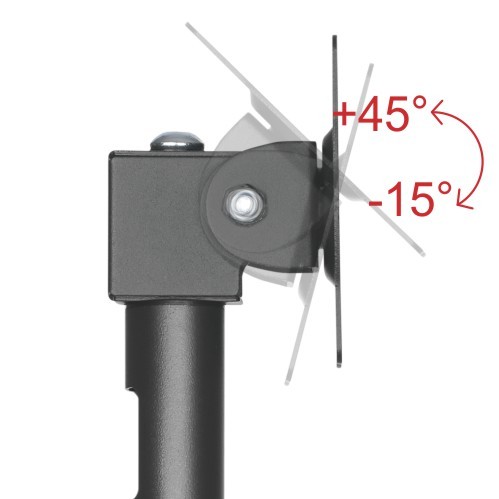 POS Desktop Monitor Pole Mount PMM-01L Create Functional, Stylish, Intelligent Panyments Spaces  from china(chinese)