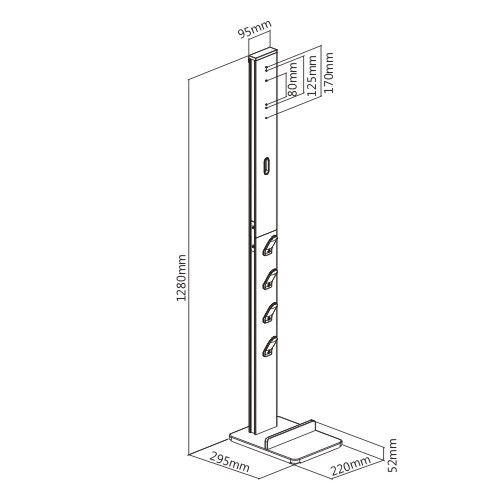 Floor Stand for Dyson Vacuums