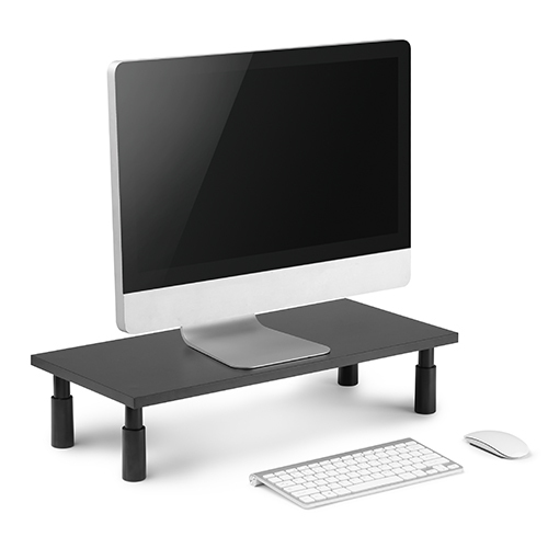 Height Adjustable Particle Board Desktop Monitor Stand STB-115 Keep It Still, Simple. from china(chinese)