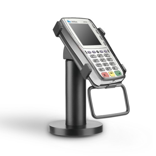 Swivel & Tilt Credit Card Terminal Stand for VeriFone VX 810 PTS-02 Securely and Invisibly Holds the Terminal in Place with Lockable Latch from china(chinese)