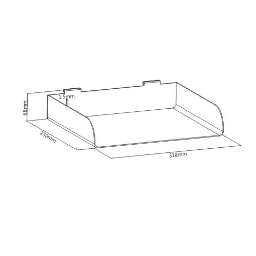 Telephone Holder SW03-11 Work with Slatwall System from china(chinese)