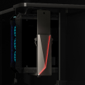 Deluxe Gaming CPU Holder with RGB Lighting and Sliding Track 
