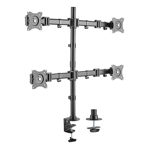 Economy Steel LCD VESA Desk Mount LDT07-C048 For most 13"-27" LCD monitors from china(chinese)