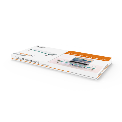 調整可能な強化ガラス表面ライザー STB-032 目/首の負担を軽減する from china(chinese)