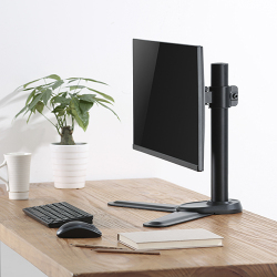 Single Monitor Affordable Steel Articulating Monitor Stand