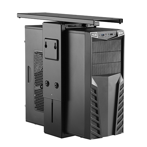 SOPORTE AJUSTABLE PARA CPU DEBAJO DEL ESCRITORIO CON RIEL DESLIZANTE CPB-5 Ahorrar más espacio para el área de trabajo from china(chinese)