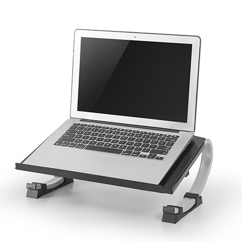 Multi-Angle Tilting Steel Laptop Riser STB-084 Healthy Reading Position, Ventilated Design from china(chinese)