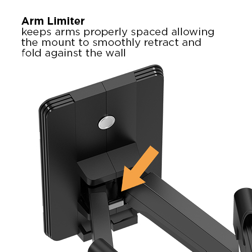 Premium Full-Motion TV Wall Mount LPA65-464 Fits Most 37"-80"TVs from china(chinese)