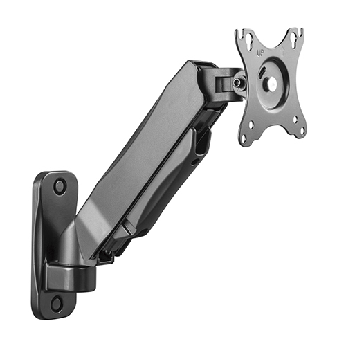 Economical Single Screen Wall-Mounted Gas Spring Monitor Arm LDA31-111 For Most 17"-32" Flat and Curved Monitors from china(chinese)