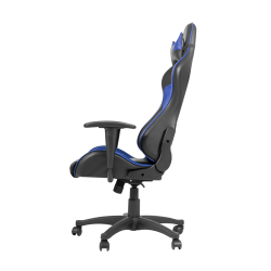 Leather Gaming Chair with Headrest and Lumbar Support 