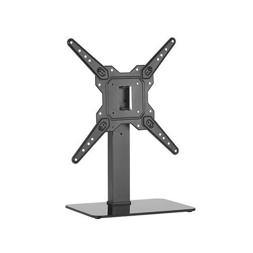 Universal Swivel Tabletop TV Stand with Glass Base LDT03-23MA For Most 23"-55" TVs from china(chinese)