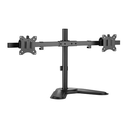 Pole Mount Dual-Screen Monitor Stand Supplier and Manufacturer- LUMI