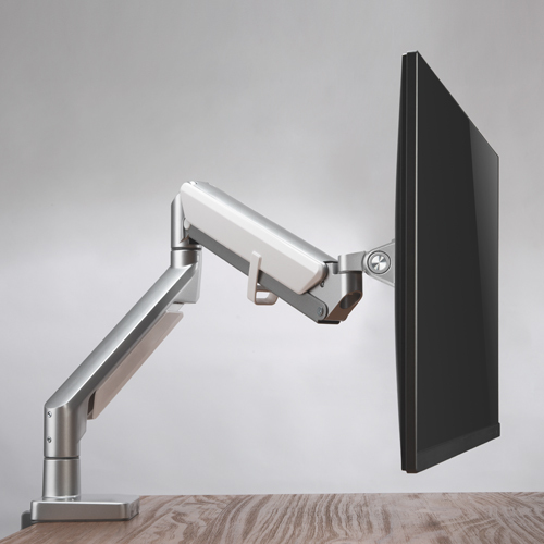Single Monitor Epic Gas Spring Aluminum Monitor Arm LDT37-C012 For Most 17"-32" Monitors from china(chinese)