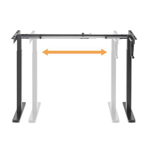 Economical Manually Adjustable Desk Frame (Standard) N08-22D Cost-Effective with Advanced Features from china(chinese)