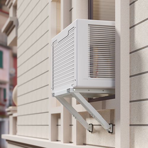 SOPORTES UNIVERSALES PARA AIRE ACONDICIONADO DE INSTALACIÓN RÁPIDA AC-802L Mantener los Aires Acondicionados de Ventana tan Firmes como en el Suelo from china(chinese)