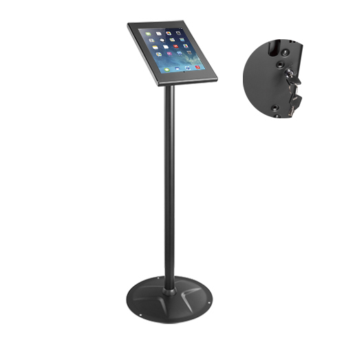 Anti-theft Tablet Kiosk Floor Stand for 9.7