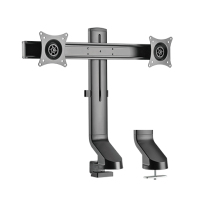 Dual Screen Sit-Stand Workstation Compatible Monitor Arm