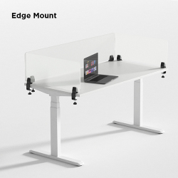 Aluminum Edge Mount Desktop Panel Clamps