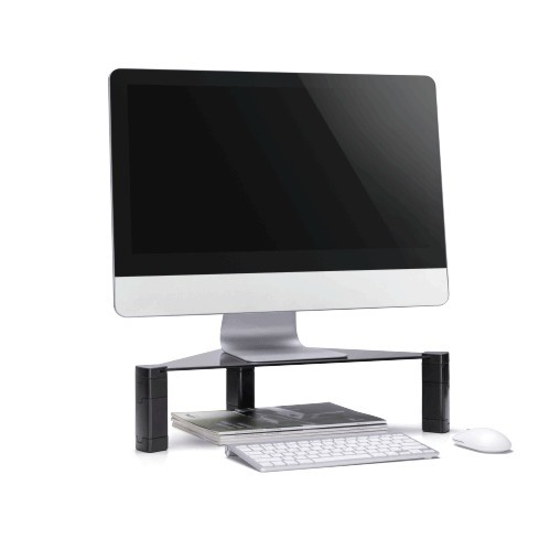 コーナー強化ガラスモジュラーライザー AMS-11 強化ガラスライザー、高さ調整用のモジュラーデザイン from china(chinese)