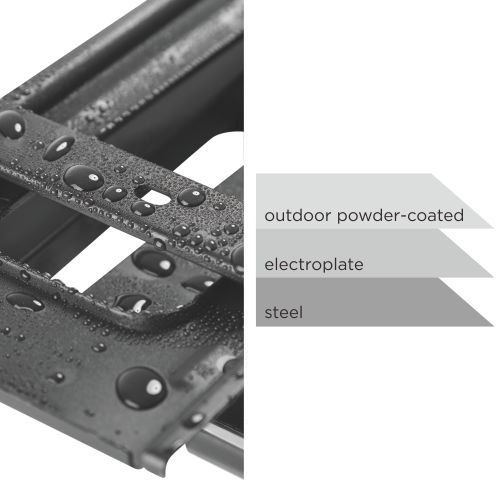 Outdoor Weatherproof Slim Articulating Full-Motion TV Wall Mount LPA36-466W Fits most 37”~80” TVs from china(chinese)