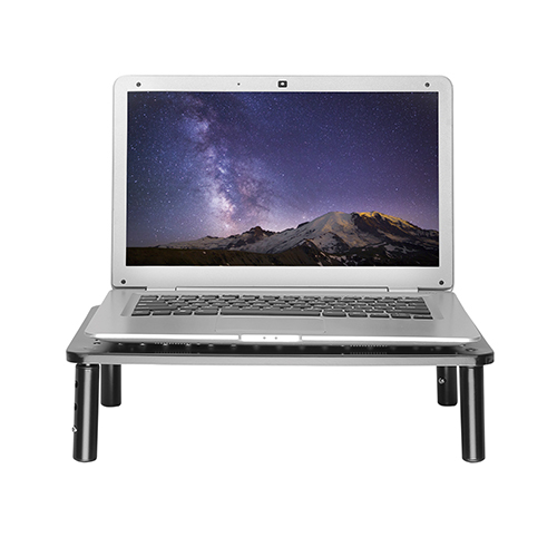 Height Adjustable Steel Monitor/Laptop Stand STB-081 Designed for home / office, gaming units, or peripherals.  from china(chinese)