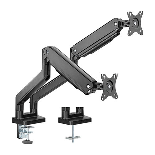 Dual Monitor Heavy-Duty Spring-Assisted Monitor Arm LDT60-C024 For most 17"~35" Monitors from china(chinese)