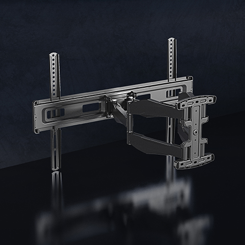 スタイリッシュなフルモーションテレビ壁掛け金具 LPA75-466 45kg/99lbsまでのほとんどの37"-80"テレビ用 from china(chinese)
