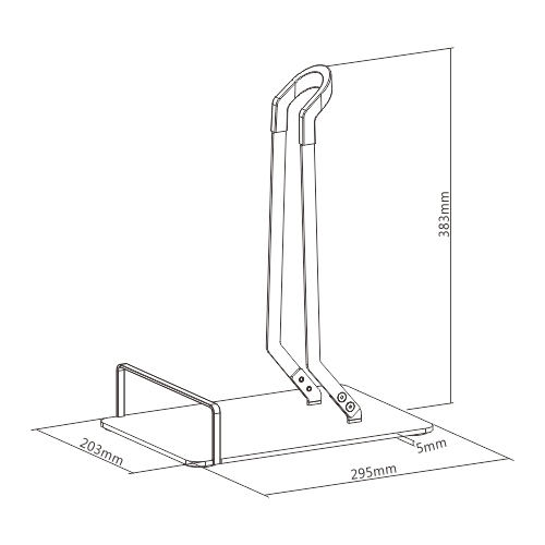 Universal Cordless Vacuum Floor Stand HAB-05-01 A Simple Solution for Optimizing Space from china(chinese)