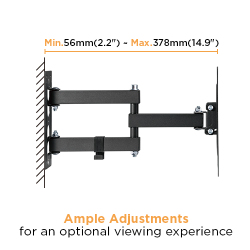 Economical Full-Motion TV Wall Mount