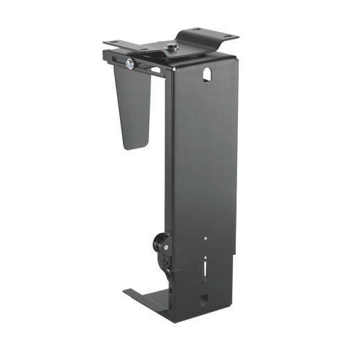 Steplessly Adjustable Under-Desk CPU Mount CPB-19 With an Easy-Locking Handle for Height Adjustment from china(chinese)