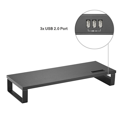 Particle Board Desktop Monitor Stand STB-118  from china(chinese)