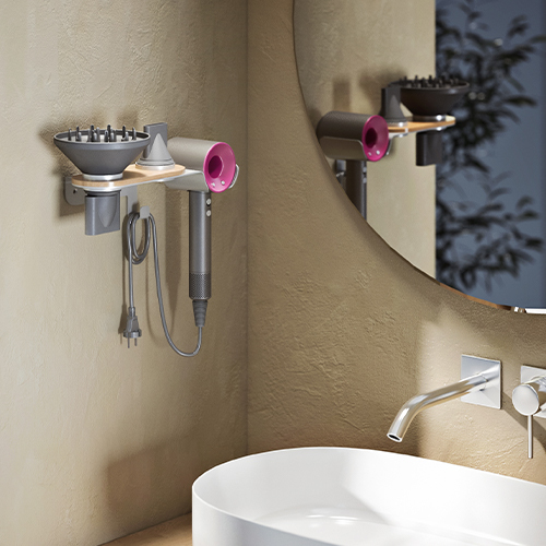 SOPORTE DE PARED MAGNÉTICO PARA SECADOR DE PELO DYSON SUPERSONIC™ HAB-03 Colocar Todo al Alcance de la Mano from china(chinese)