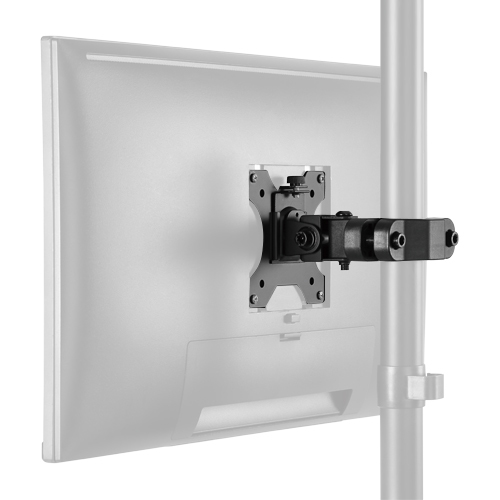 Pivot Pole Mount Monitor Arm LDA35-110 No Walls, Desks - Only a Pole Will Do from china(chinese)