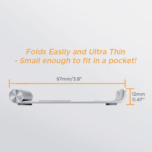 Aluminium Foldable Cellphone Stand PHS02-8 Portable · Adjustable · Universal from china(chinese)