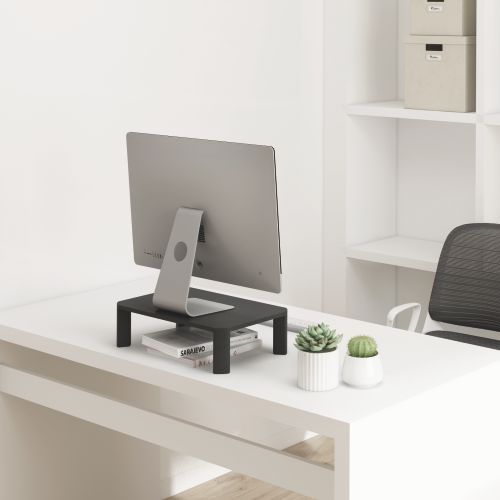 パーティクルボードモジュラー多機能ライザー AMS-6 ほとんどの13''~32''モニター、ノートパソコン、プリンター、およびその他のオフィス機器に対応 from china(chinese)