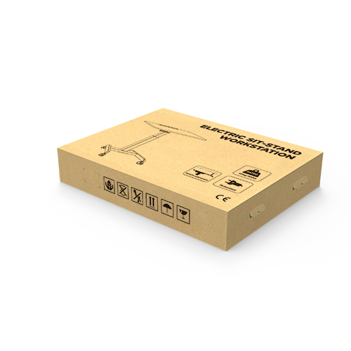 Electric Height Adjustable Workstation with Casters FWS08-3 Space-Saving Solution for an Active Work Style from china(chinese)