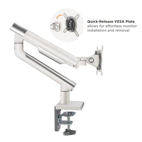 Single Monitor Premium Slim Aluminum Spring-Assisted Monitor Arm LDT49-C012 For most 17"~32" Monitors from china(chinese)
