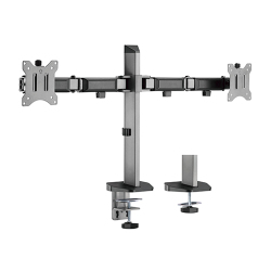 Deluxe Dual-Monitor Articulating Monitor Arms