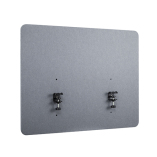 750(W)x600(H)mm Acoustic Desktop Privacy Panel with Felt Surface