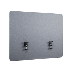 750(W)x600(H)mm Acoustic Desktop Privacy Panel with Felt Surface