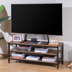 3-Tier Industrial Style Media Console (Small)