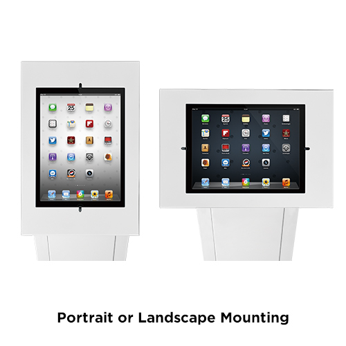 Anti-Theft Freestanding Tablet Kiosk for 9.7" iPad 5/6 & iPad Pro (1st), 10.2" iPad 7/8/9, 10.5” iPad Air (Gen 3)/iPad Pro, 10.1" Samsung Galaxy Tab A (2019)   PAD32-01 Ideal for Trade Show, Store Display and More Public Places from china(chinese)