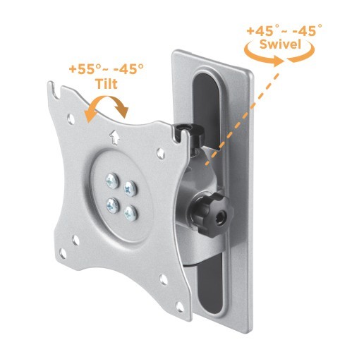 Lockable Aluminum Pivot RV TV Mount LDA37-110 For most 13”-32” Displays from china(chinese)