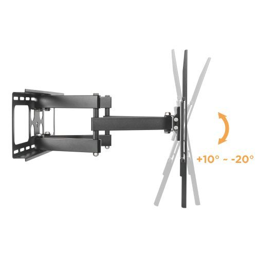 Outdoor Weatherproof Slim Articulating Full-Motion TV Wall Mount LPA36-466W Fits most 37”~80” TVs from china(chinese)