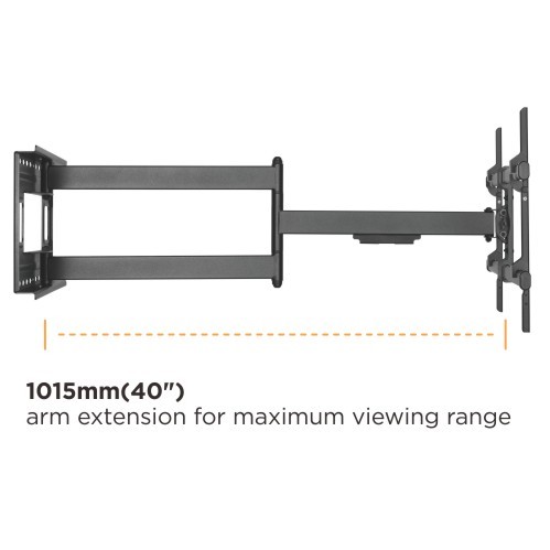 Extra Long Arm Full-Motion TV Wall Mount  LPA49-483XLD For Most 43"-80" Flat Panel TVs from china(chinese)